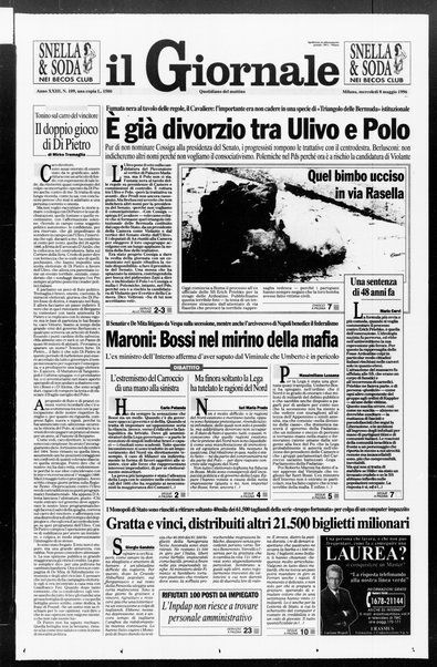 Il giornale : quotidiano del mattino